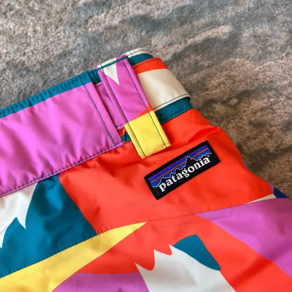 Patagonia Kids' Powder Town Ski Snow Pants Frontera Passage Blue M NWT